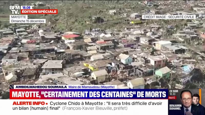 Cyclone meurtrier à Mayotte: le maire de Mamoudzou décrit 