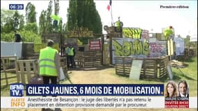 Ces gilets jaunes normands ont construit "Notre-Dame des palettes" pour rester visibles