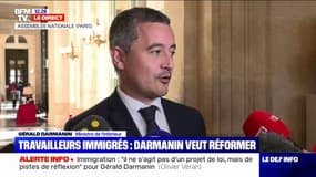 Gérald Darmanin: "Tout étranger qui commet un acte de délinquance grave sera expulsable"