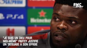 "Je suis un dieu pour moi-même" : Partey justifie un tatouage à son effigie
