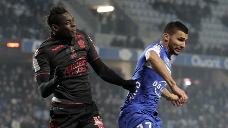 Mario Balotelli, l'attaquant de Nice