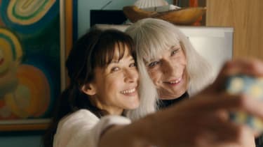 Sophie Marceau et Pierre Richard dans "Mme Mills, une voisine si parfaite"