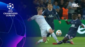 PSG-Manchester City : Le vilain tacle de De Bruyne sur Gueye
