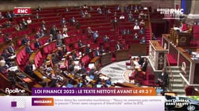 Loi finance 2023: le texte nettoyé avec le 49.3? 