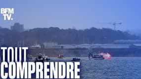 Les pêcheurs français ont manifesté au large de Jersey jeudi 6 mai 2021