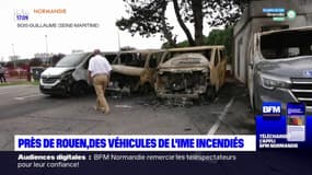 Seine-Maritime: quatre minibus de l'IME incendiés, un préjudice à plus de 100.000 euros