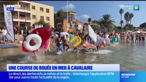 Une course de bouée en mer organisée à Cavalaire  