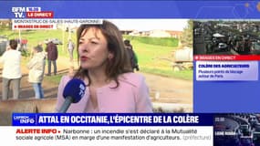 Carole Delga, présidente de la région Occitanie: "Je condamne toute forme de violence" 