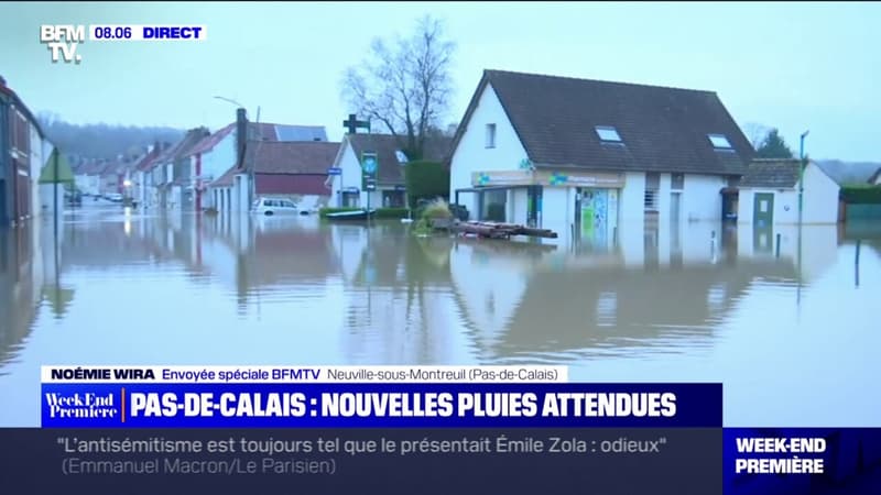 Pas-de-Calais: les habitants désespérés par l'arrivée de nouvelles pluies