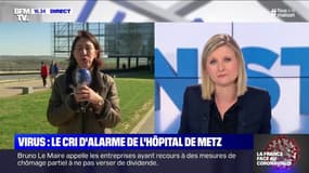 La directrice du CHR de Metz-Thionville dit être "dans l'impossibilité d'ouvrir plus" de lits