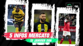 Garcia, Benzema, Matusiwa.. Les 5 infos mercato du 15 janvier à 20 heures