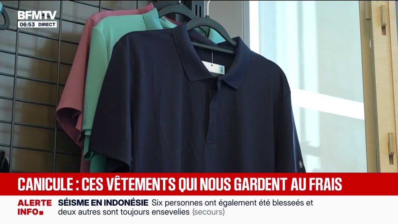 Choix du tissu, équipements spéciaux... Comment choisir des vêtements qui gardent au frais ?