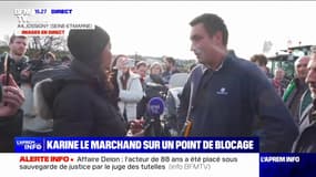 Karine Le Marchand aux agriculteurs: "Les consommateurs peuvent changer la donne, à un moment donné il faut arrêter d'acheter de la merde"