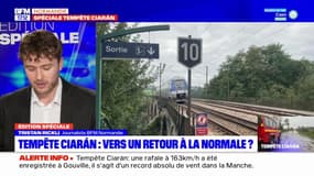 Tempête Ciaran: vers un retour à la normale en Normandie?