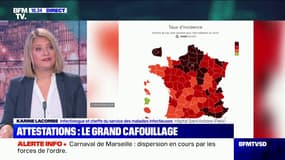 Covid-19: le Pr Karine Lacombe estime qu'on dépassera les 5000 patients en réanimation dans les prochains jours