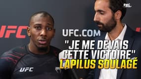 UFC Paris : "Je me devais cette victoire", Lapilus soulagé