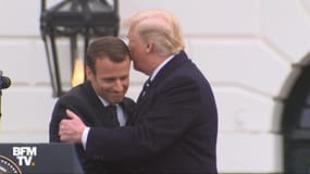 Donald Trump et Emmanuel Macron s’aiment visiblement…beaucoup