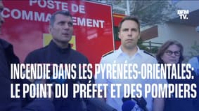 Fire in the Pyrénées-Orientales: the point of the prefect and the firefighters in full