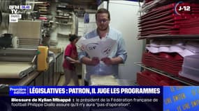 Énergie, retraite et salaires... Ce patron d'une petite entreprise juge les programmes de candidats aux législatives