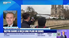Dons pour Notre-Dame de Paris: "Que de grandes entreprises et que des personnalités fortunées aient pris cette décision marque bien leur esprit de solidarité", se réjouit Jean-Jacques Aillagon, ex-ministre de la Culture 