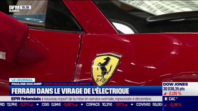 Ferrari dans le virage de l'électrique