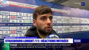 Ligue 1: match nul entre Strasbourg et Lorient, déception des supporters