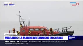 Manche: la Marine britannique désormais en charge des traversées illégales à la place des garde-côtes