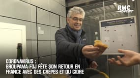 Coronavirus : Groupama-FDJ fête son retour en France avec des crêpes et du cidre 
