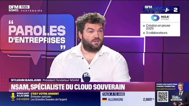 Sylvain Bagland (NSAM) : NSAM, spécialiste du cloud souverain - 11/01