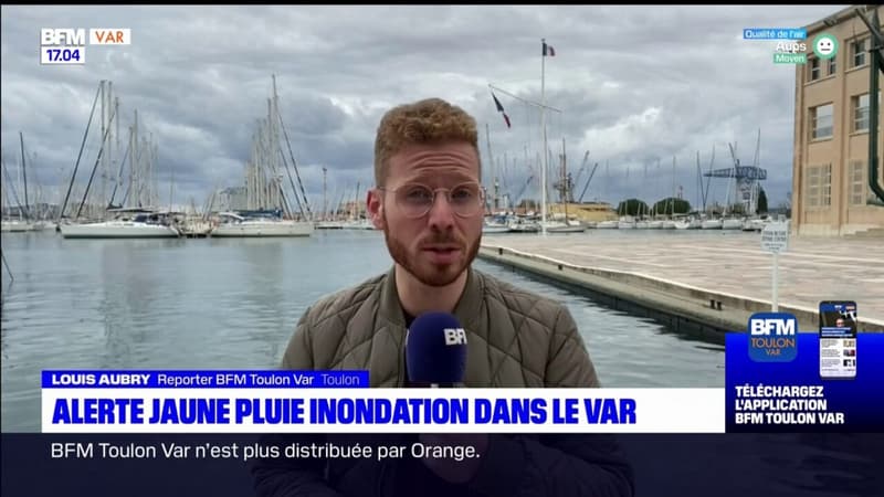 Météo: le département du Var en alerte jaune pluie inondation