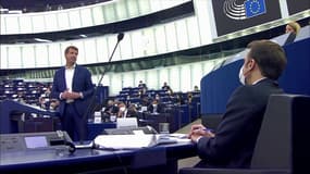 Yannick Jadot répond à Emmanuel Macron au Parlement européen