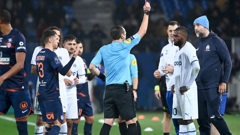 Nuno Tavares et Igor Tudor lors de Montpellier-OM