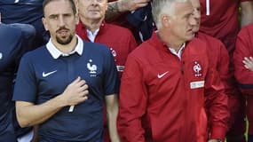 Franck Ribéry et Didier Deschamps