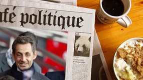 Nicolas Sarkozy au Parc des Princes.