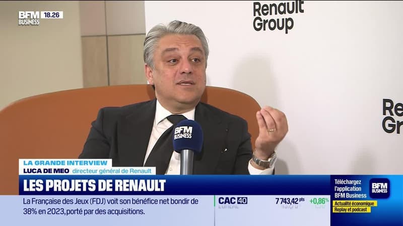 Luca de Meo (Renault) : Renault, résultats historiques en 2023 - 15/02