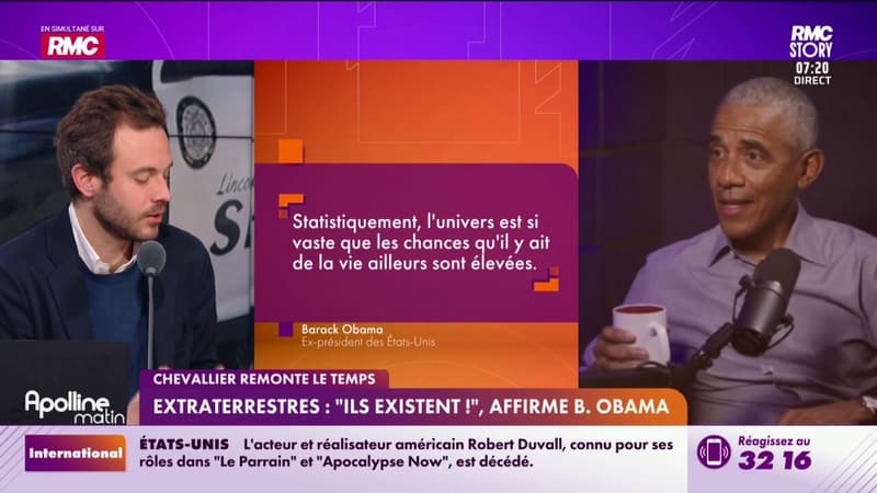 Extraterrestres : "Ils existent !", affirme Barack Obama