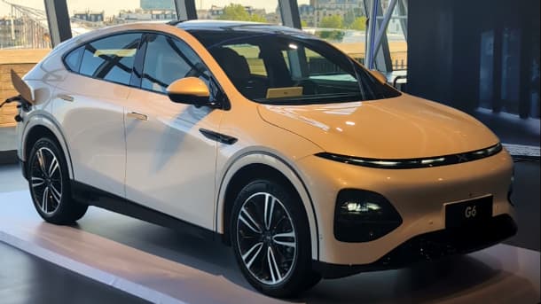 Le Xpeng G6 se présente comme SUV coupé électrique de 4,75 mètres.