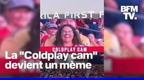  Après la vidéo virale au concert de Coldplay, la "Coldplay cam" devient un mème sur les réseaux 