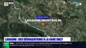 Hautes-Alpes: de nouvelles dégradations à la gare de Laragne-Montéglin, la SNCF porte plainte