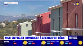 Nice: un projet immobilier avec des maisons colorées fait débat dans le quartier de Crémat
