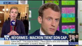 "Macron a bien choisi cette salle de classe pour délivrer ses contes pour enfants", déclare Autain 