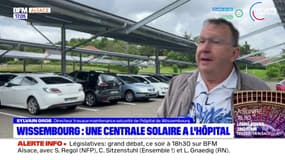 Wissembourg: une ombrière photovoltaïque sur le parking de l'hôpital permet d'atteindre par moments l'autosuffisance énergétique