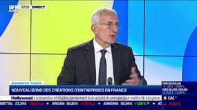 Guillaume Pepy (Initiative France) : Nouveau bond des créations d'entreprises en France - 25/09