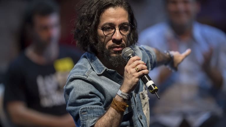 Le député socialiste Jean Wyllys à Rio de Janeiro en avril 2018.