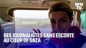 Des journalistes sans escorte au cœur de Gaza 