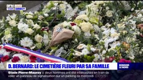 Attentat d'Arras: la tombe de Dominique Bernard fleurie par sa famille