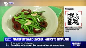 Ma recette avec un chef : Haricots verts en salade - 09/08