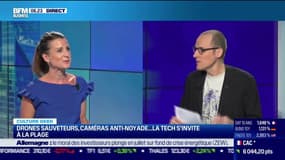 Culture Geek : Drones sauveteurs, caméras anti-noyade... La tech s'invite à la plage, par Anthony Morel - 13/07