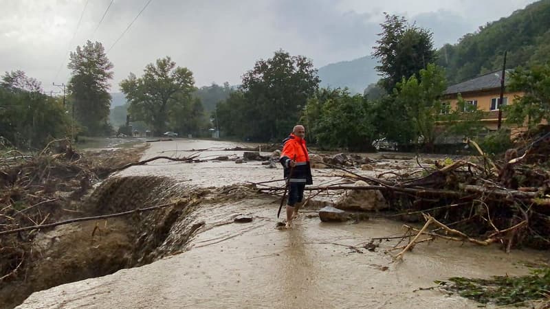 Les inondations en Turquie le 11 août 2021.