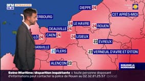 Météo Normandie: le temps va se dégrader au fil de la journée, jusqu'à 24°C à Dieppe et à Caen